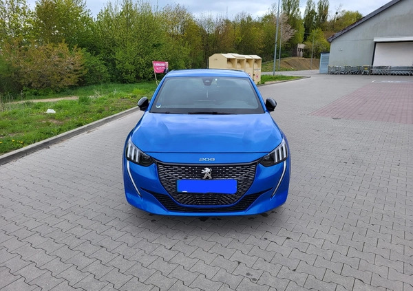 Peugeot 208 cena 70900 przebieg: 65000, rok produkcji 2019 z Mława małe 191